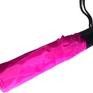 Raindrops Fuschia Fall Compact Umbrella